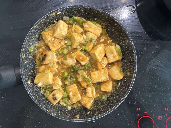 General Tao tofu - Preparation step 5