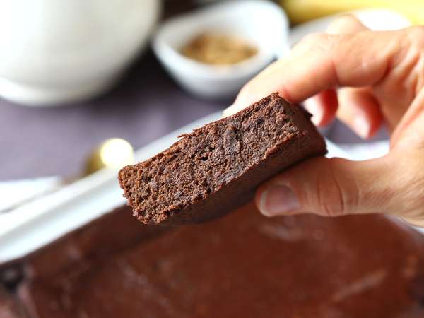 Protein brownies with chocolate and red kidney beans - Preparation step 7