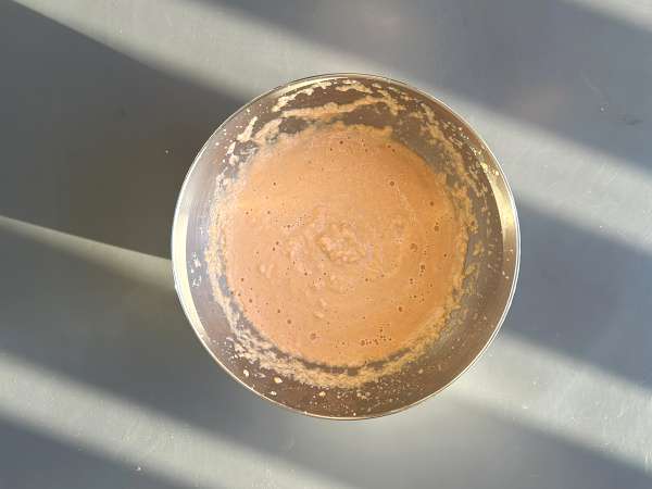 Savory pancakes with red lentils: an easy, high-protein recipe - Preparation step 3