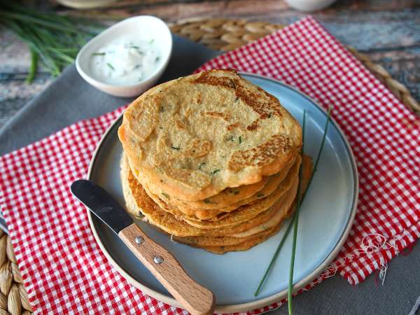 Savory pancakes with red lentils: an easy, high-protein recipe - Preparation step 9