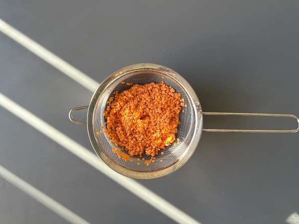 Red lentil curry with coconut milk: an easy, creamy recipe - Preparation step 1