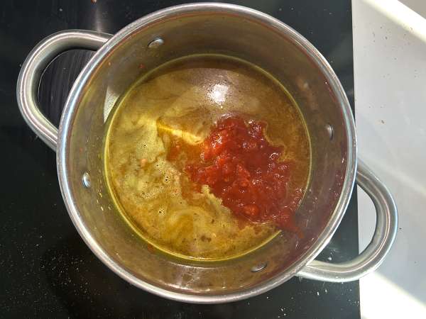 Red lentil curry with coconut milk: an easy, creamy recipe - Preparation step 5