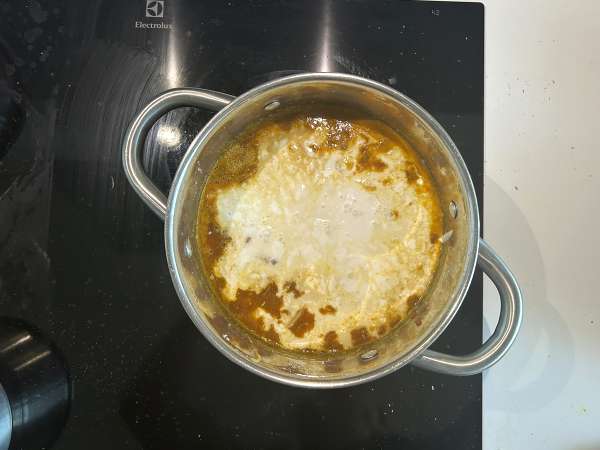 Red lentil curry with coconut milk: an easy, creamy recipe - Preparation step 6