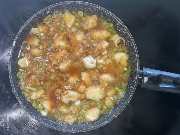 Homemade crispy General Tso's chicken - Preparation step 3