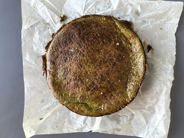 Crustless quiche with spinach and Gouda - Preparation step 7