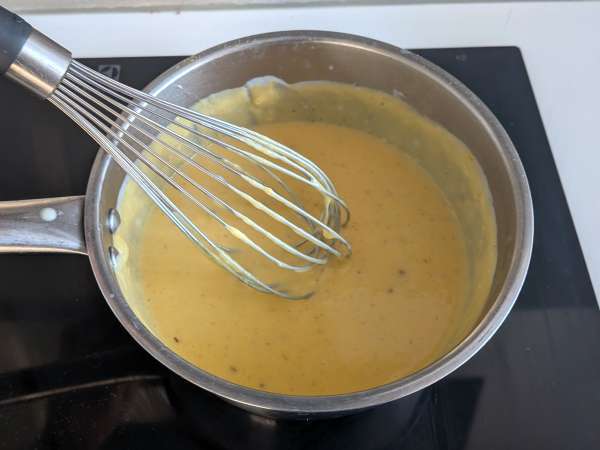 Lasagna with pumpkin, speck, and creamy, crunchy walnuts - Preparation step 5
