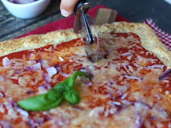 Cottage cheese pizza - Preparation step 7
