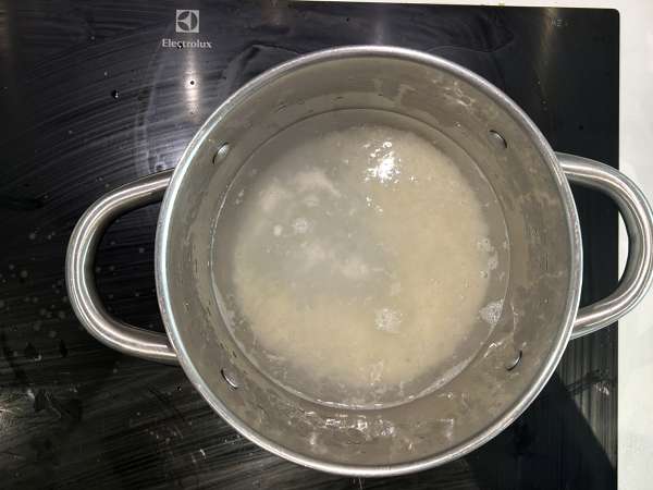 Tasty crousty with tofu, the vegetarian version - Preparation step 1