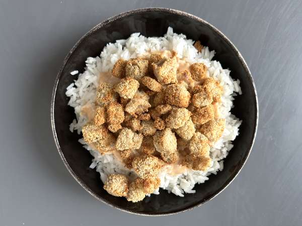 Tasty crousty with tofu, the vegetarian version - Preparation step 5