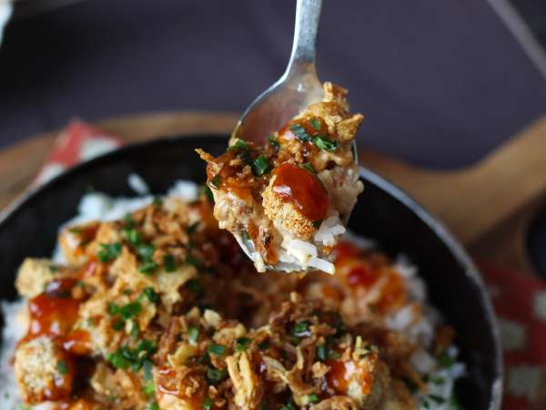 Tasty crousty with tofu, the vegetarian version - Preparation step 7