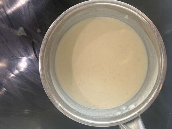 Palak tofu: Indian curry with spinach and tofu - Preparation step 3