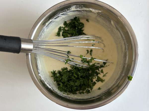 Mushroom and butternut squash quiche - Preparation step 5