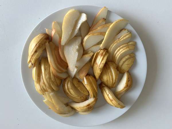 Pear, Gorgonzola, and walnut tart - Preparation step 4