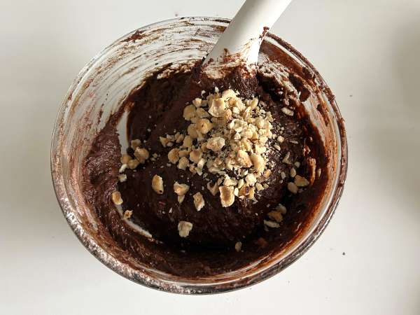 Sweet potato brownies without butter or oil - Preparation step 5