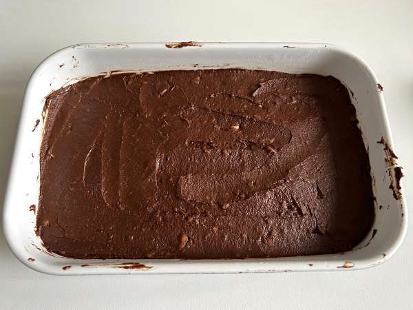Sweet potato brownies without butter or oil - Preparation step 6