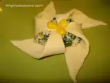 Appetizers - Puff Pastry 'Pinwheels' with Spinach-Corn-Ricotta Cheese Filling - Preparation step 3