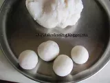 Step 1 - Pathiri(rice roti-Kerala style)