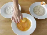 Step 2 - Breaded Babybel cheese wheels - Video recipe !