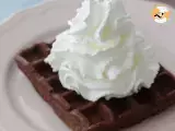 Brownie waffles - Video recipe ! - Preparation step 4