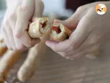 Step 7 - Little chorizo baguettes - Video recipe !