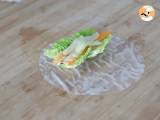 Fresh spring rolls - Video recipe ! - Preparation step 5