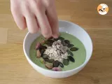 Green smoothie bowl - Video recipe ! - Preparation step 3