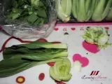 Baby Abalone with Bok Choy + Vegetable Flowers Tips! - Preparation step 1