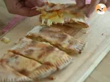 Cheese & ham calzone - Video recipe! - Preparation step 6
