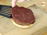 Red beans vegetarian cheeseburger - Video recipe! - Preparation step 7