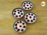 Mini cherry clafoutis, a gluten free dessert - Preparation step 3