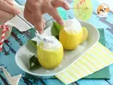 Lemon sorbet, a fresh dessert - Preparation step 6