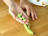 Fava bean salad - Preparation step 1