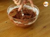 Viennese biscuits with cocoa, butter cookies - Preparation step 3