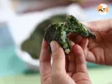 Easy spinach fritters - Preparation step 4