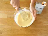 Gluten free and dairy free plum flan - Preparation step 2