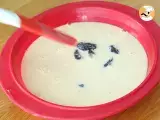 Gluten free and dairy free plum flan - Preparation step 3