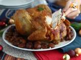 Roasted capon with chestnuts - Preparation step 7