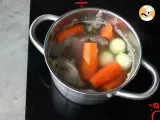 Pot-au-feu, the French stew - Preparation step 2