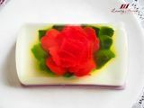 3D Jelly Flowers with Lychees ( 水晶荔枝果冻花 ) - Preparation step 13