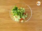 Greek salad - Horiatiki - Preparation step 1