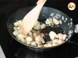 Chicken and gorgonzola pasta - Preparation step 1