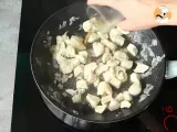 Chicken and gorgonzola pasta - Preparation step 2