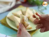 Goat cheese and honey samosas - Preparation step 7