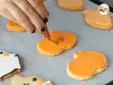 Step 8 - Halloween Molang biscuits