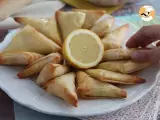 Lemon feta and chives samosas - Preparation step 6