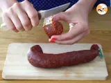 Chorizo paté - Preparation step 1