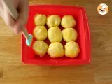 Pancetta and cheese stuffed buns - Tanghzong method - Preparation step 6