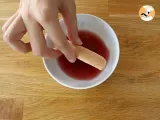 Raspberry tiramisu cake log - Preparation step 4