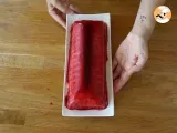 Raspberry tiramisu cake log - Preparation step 11