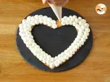 Step 8 - Heart cake Kinder
